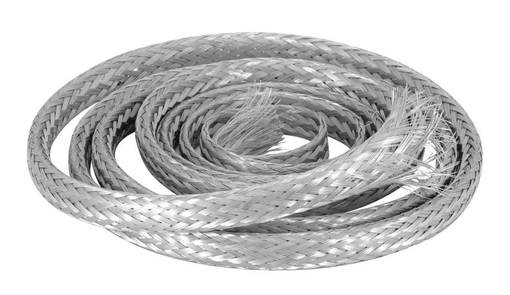 Spectre MagnaBraid 304SS Braided Fuel Line Sleeve - 6ft. (Will Cover 4ft. Of Hose) 2008B