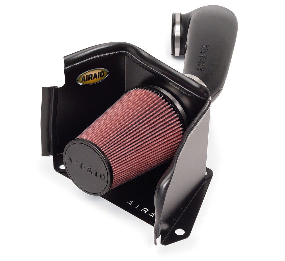Airaid 03-07 Hummer H2 / SUT 6.0L CAD Intake System w/ Tube (Dry / Red Media) 201-146