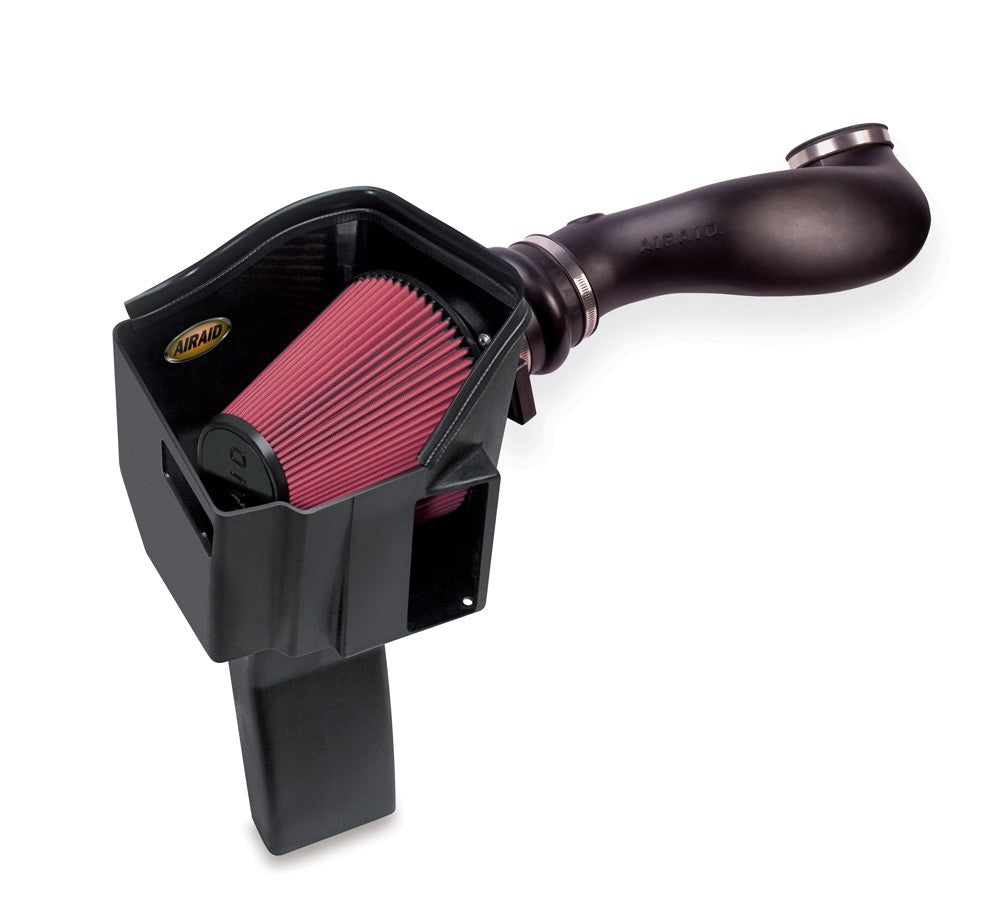 Airaid 99-06 GM Truck 4.8/5.3/6.0 (Mech Fan/Low Hood) MXP Intake System w/ Tube (Dry / Red Media) 201-247