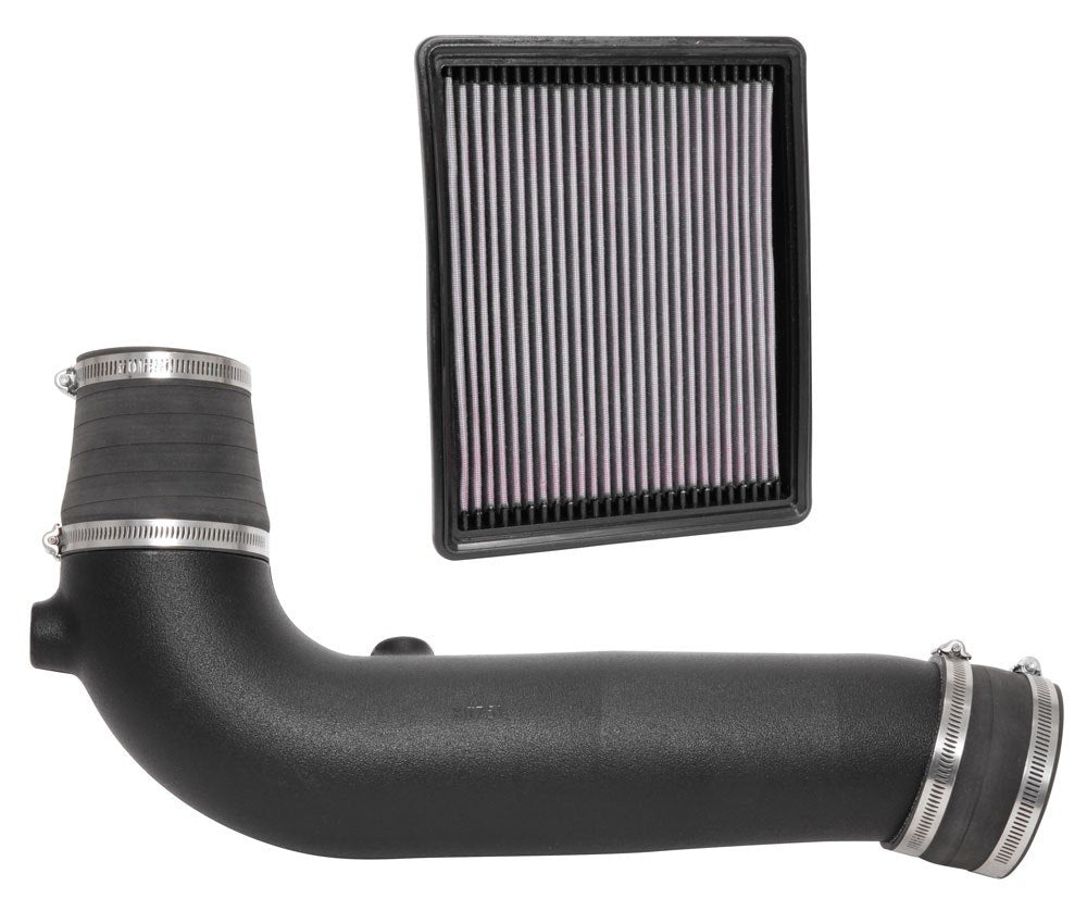 Airaid 17-18 Chevrolet Silverado 1500 4.3L V6 F/I Airaid Jr Intake Kit - Dry / Red Media 201-752