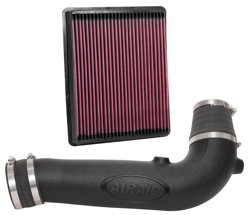 Airaid 17-18 Chevrolet Silverado 1500 4.3L V6 F/I Airaid Jr Intake Kit - Dry / Red Media 201-752