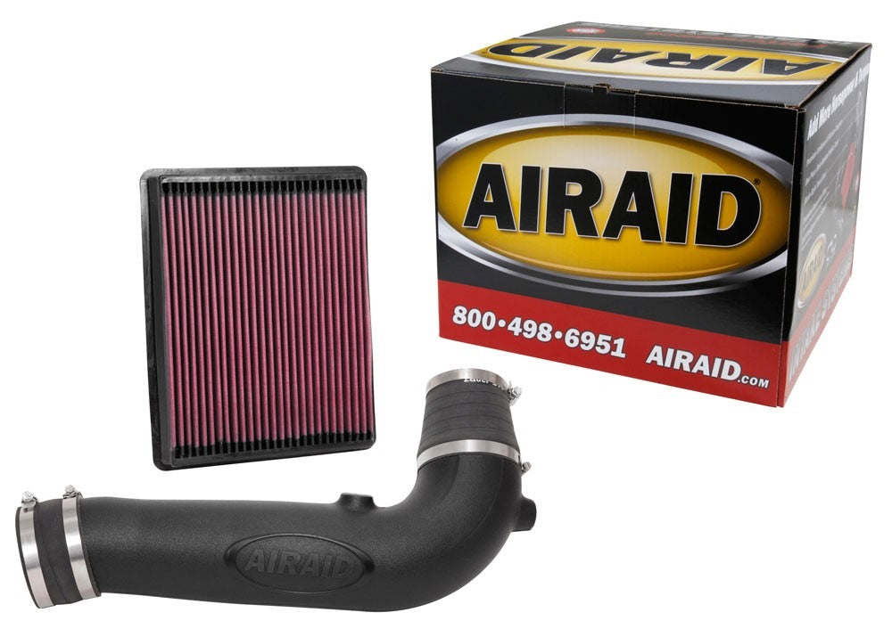 Airaid 17-18 Chevrolet Silverado 1500 4.3L V6 F/I Airaid Jr Intake Kit - Dry / Red Media 201-752