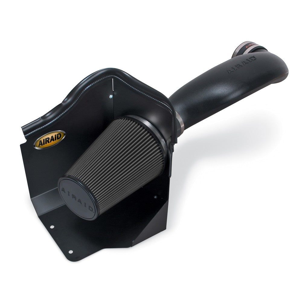 Airaid 2006 Chevy 4.8/5.3/6.0 (w/ Elec Fan/High Hood) CAD Intake System w/ Tube (Dry / Black Media) 202-186