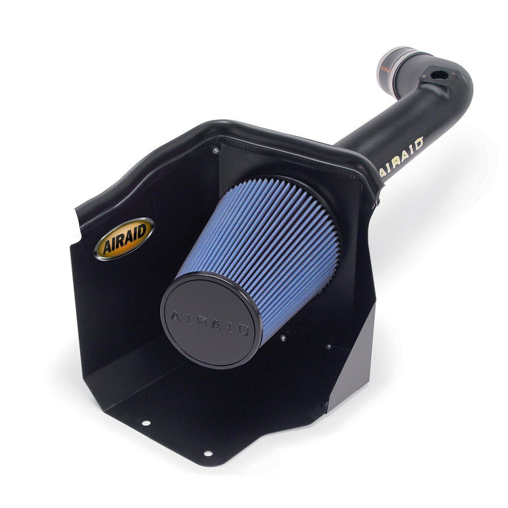 Airaid 01-04 Chevy & GMC Duramax 6.6L LB7 CAD Intake System w/ Tube (Dry / Blue Media) 203-129