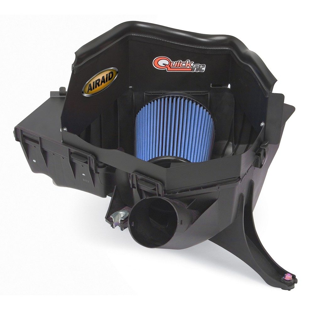 Airaid 06-07 Hummer H3 3.5/3.7L I-5 CAD Intake System w/o Tube (Dry / Blue Media) 203-180