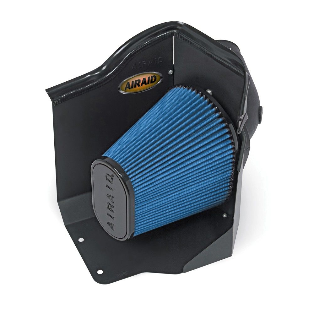 Airaid 07-10 Chevrolet/GMC Duamax LMM 6.6L DSL MXP Intake System w/ Tube (Dry / Blue Media) 203-215