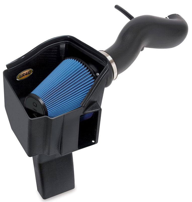Airaid 11-13 GM Trucks 6.0L (w/ Mech Fans) MXP Intake System w/ Tube (Dry / Blue Media) 203-280