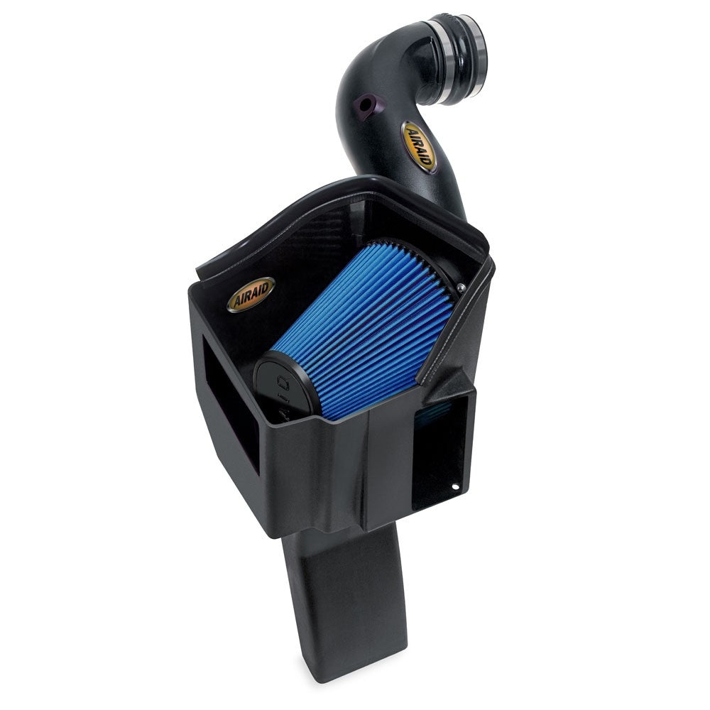 Airaid 13-14 Chevrolet/GMC Duramax 6.6L MXP Intake System w/ Tube (Dry / Blue Media) 203-295