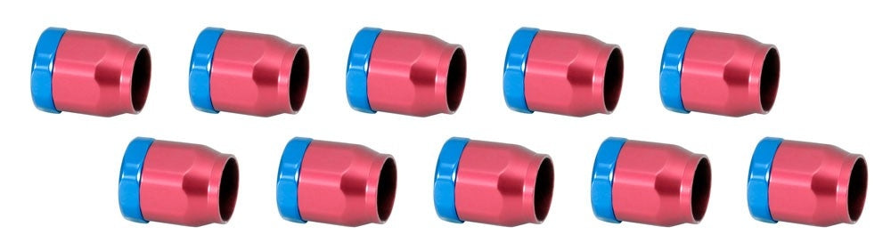 Spectre Magna-Clamp Hose Clamps 5/16in. (10 Pack) - Red/Blue 2161