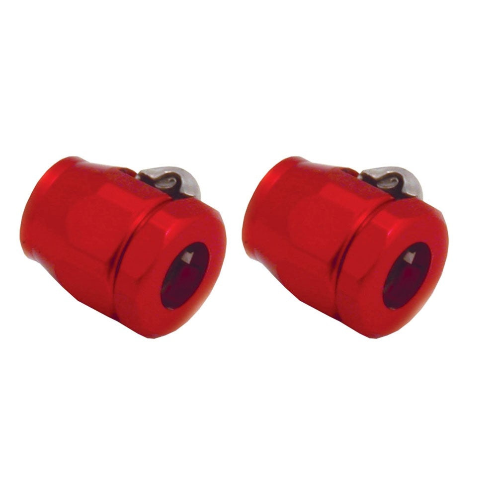 Spectre Magna-Clamp Hose Clamps 5/16in. (2 Pack) - Red 2162