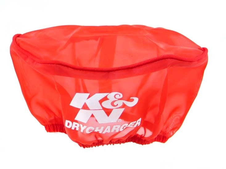 K&N Engineering K&N Red Drycharger 4.5in x 7in Oval Tapered 22-2015PR