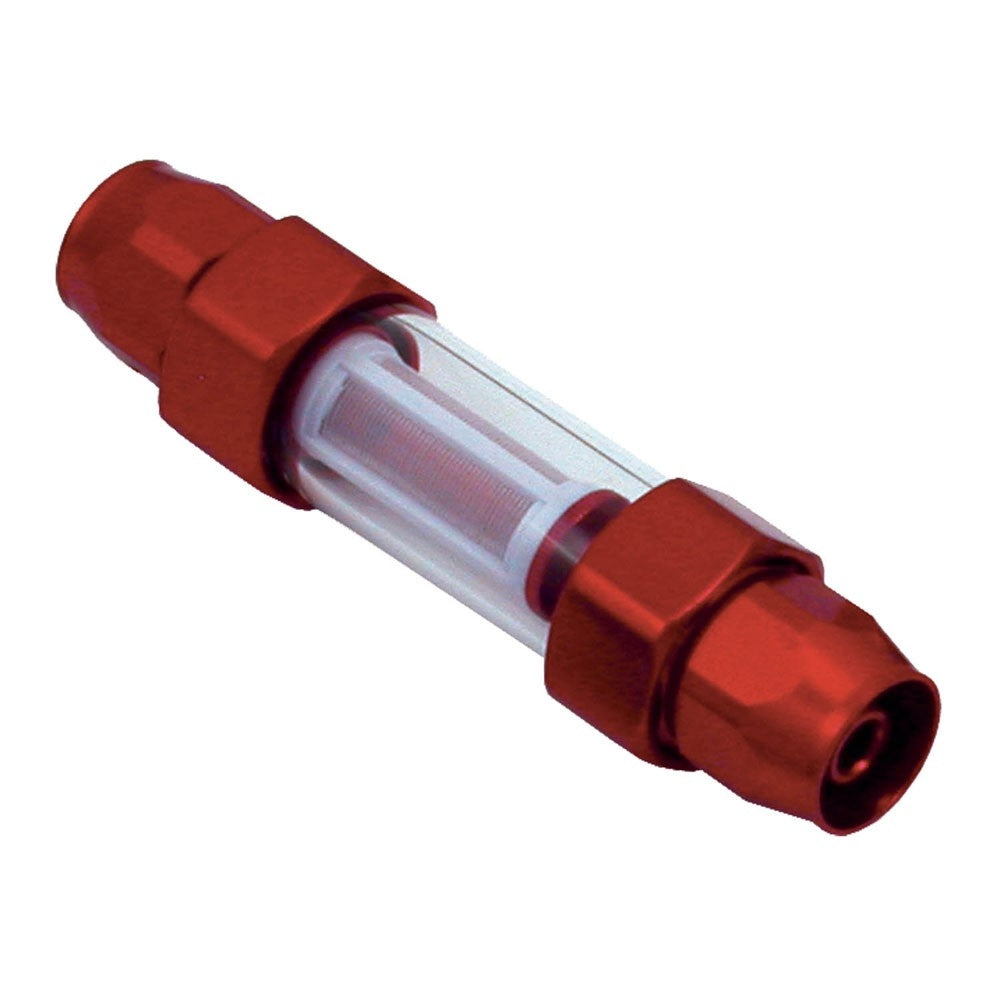 Spectre Pro-Plumbing Fuel Filter 3/8in. - Red 2222