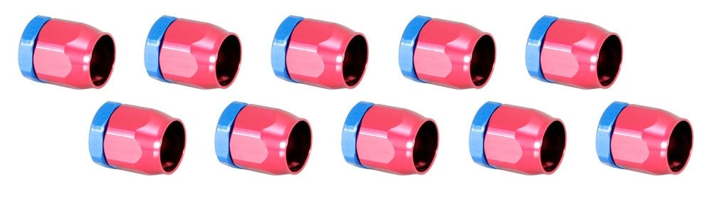 Spectre Magna-Clamp Hose Clamps 3/8in. (10 Pack) - Red/Blue 2261