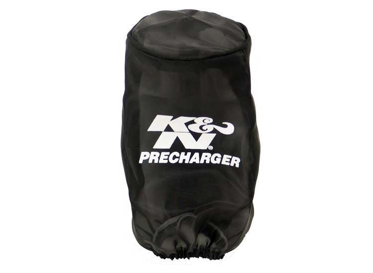 K&N Engineering K&N Universal Precharger Round Straight Air Filter Wrap Black 22-8010PK