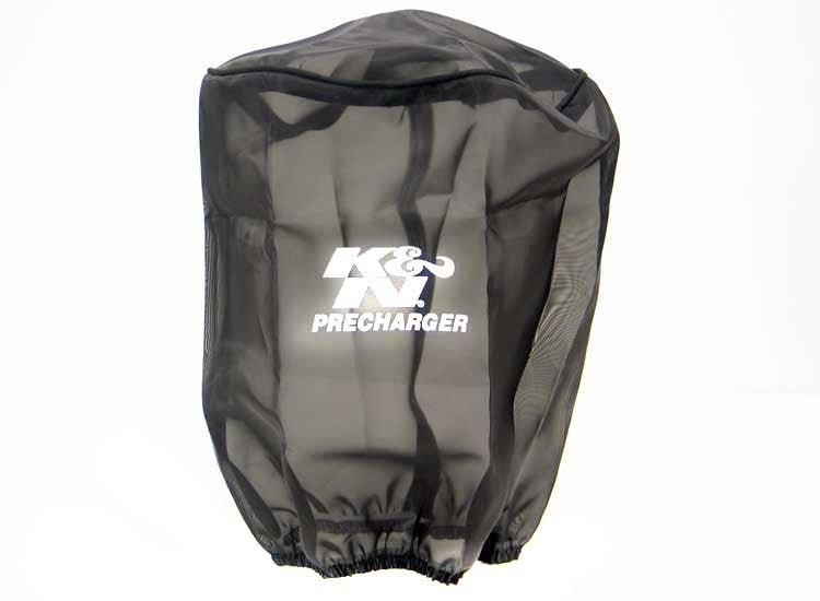 K&N Engineering K&N Universal Precharger Round Straight Air Filter Wrap Black 7 Inch ID / 9 Inch Height 22-8022PK