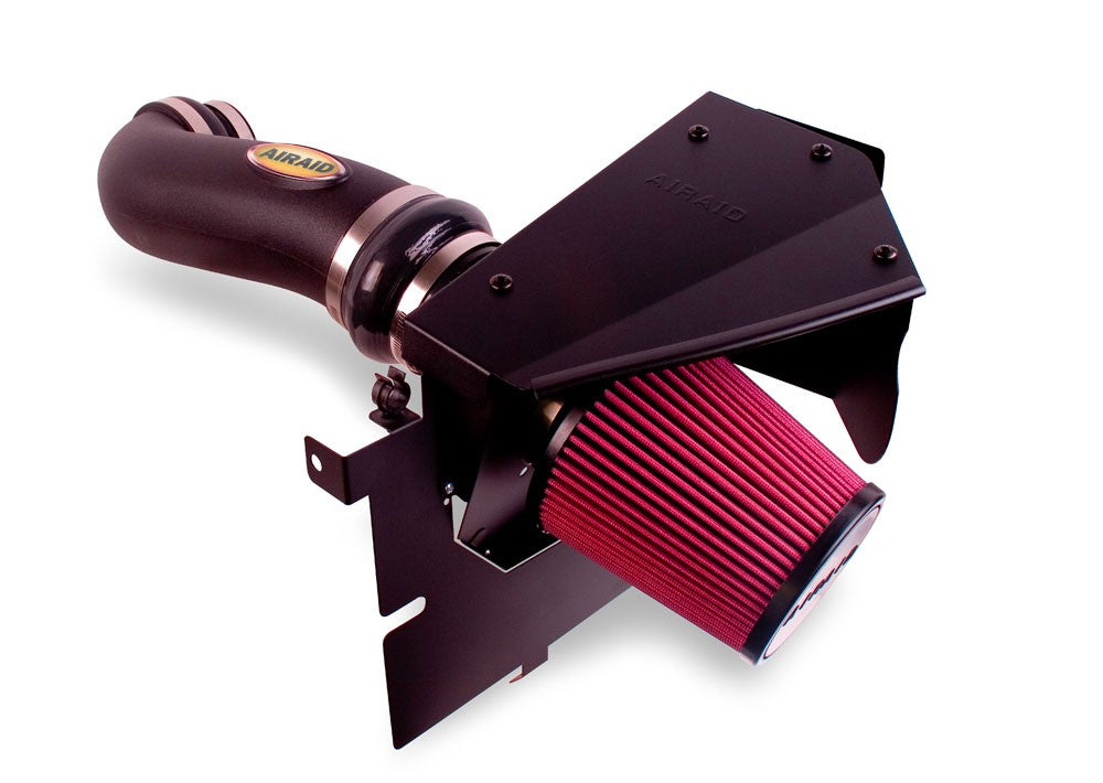Airaid 2008-11 Cadillac CTS 3.6L CAD Intake System w/ Tube (Dry / Red Media) 250-252