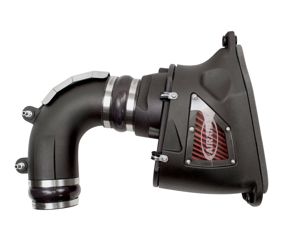 Airaid 14-18 Chevrolet Corvette V8-6.2L F/I Intake System w/ Tube (Oiled / Red Media) 250-274