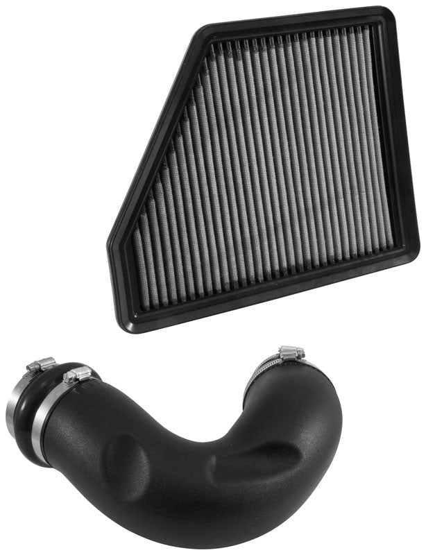 Airaid 2010-2014 Chevy Camaro SS 6.2L V8 F/I Airaid Jr Intake Kit - Oiled / Red Media 250-714