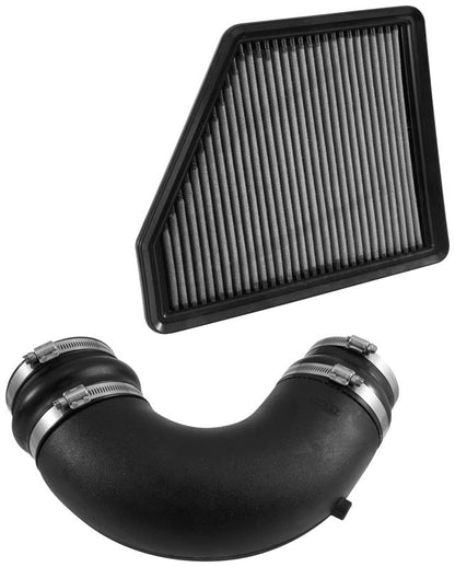 Airaid 2010-2015 Chevy Camaro V6-3.6L F/I Airaid Jr Intake Kit - Oiled / Red Media 250-715