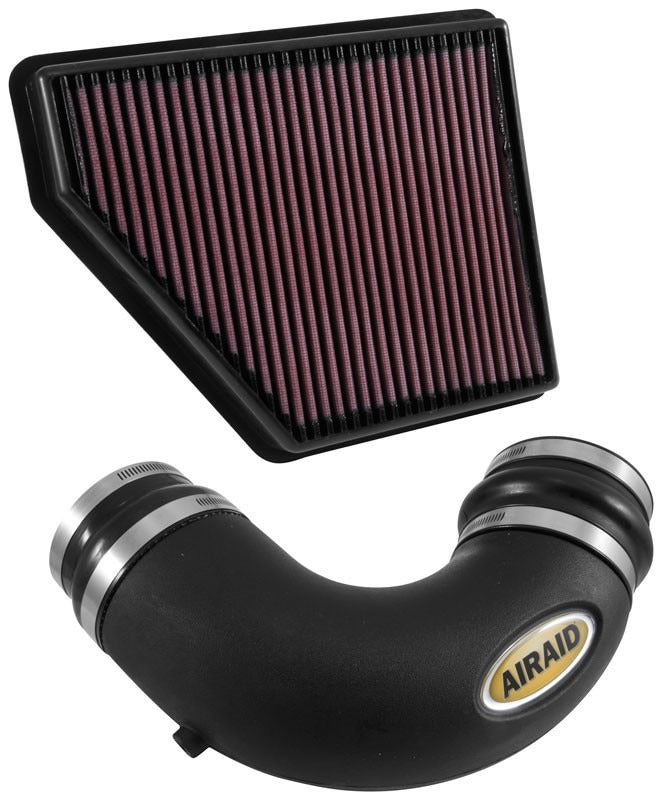 Airaid 2010-2015 Chevy Camaro V6-3.6L F/I Airaid Jr Intake Kit - Oiled / Red Media 250-715