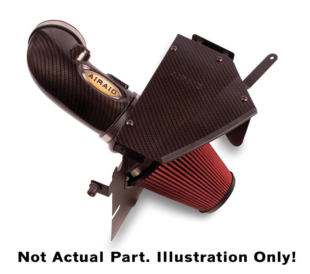 Airaid 08-11 Cadillac CTS 3.0L CAD Intake System w/Carbon Look (Dry / Red Media) 251-255C