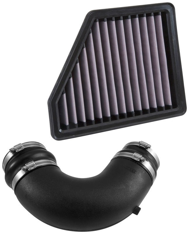 Airaid 2010-2015 Chevy Camaro V6-3.6L F/I Airaid Jr Intake Kit - Oiled / Red Media 251-715