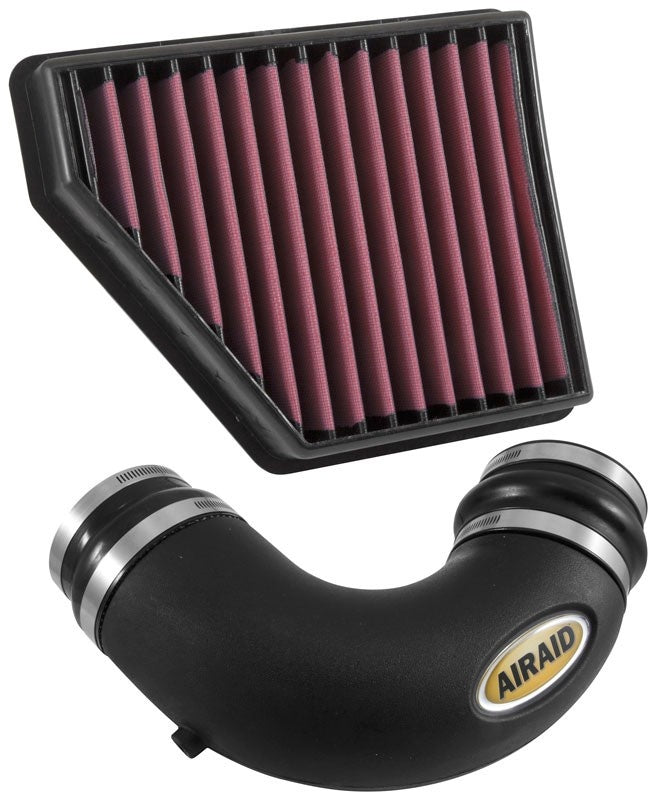 Airaid 2010-2015 Chevy Camaro V6-3.6L F/I Airaid Jr Intake Kit - Oiled / Red Media 251-715
