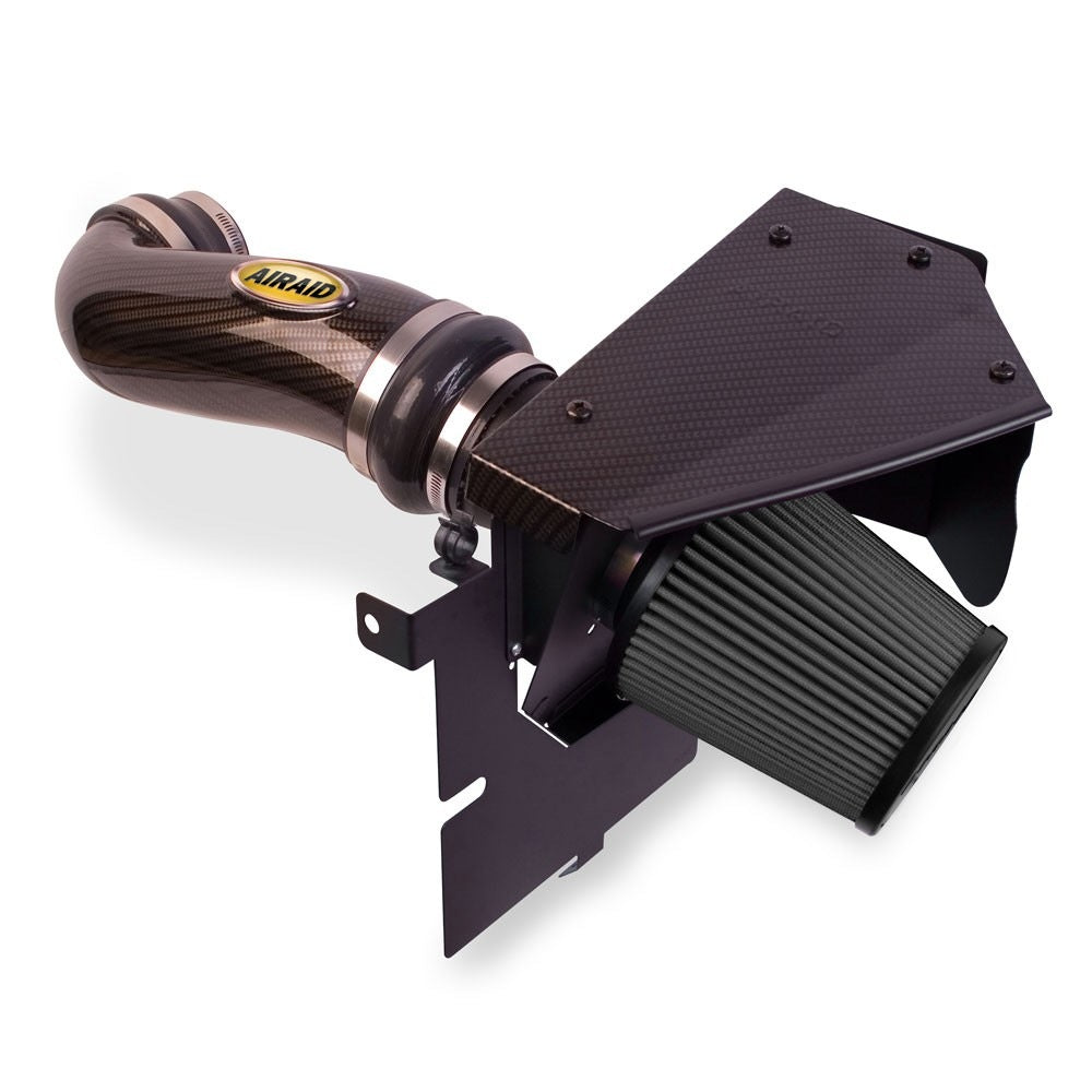 Airaid 2008-11 Cadillac CTS 3.6L CAD Intake System w/Carbon Look (Dry / Black Media) 252-252C