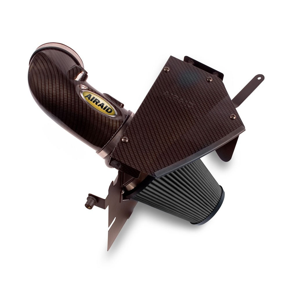 Airaid 09-14 Cadillac CTS-V/ 11-14 Coupe 6.2L CAD Intake System w/Carbon Look (Dry / Black Media) 252-253C