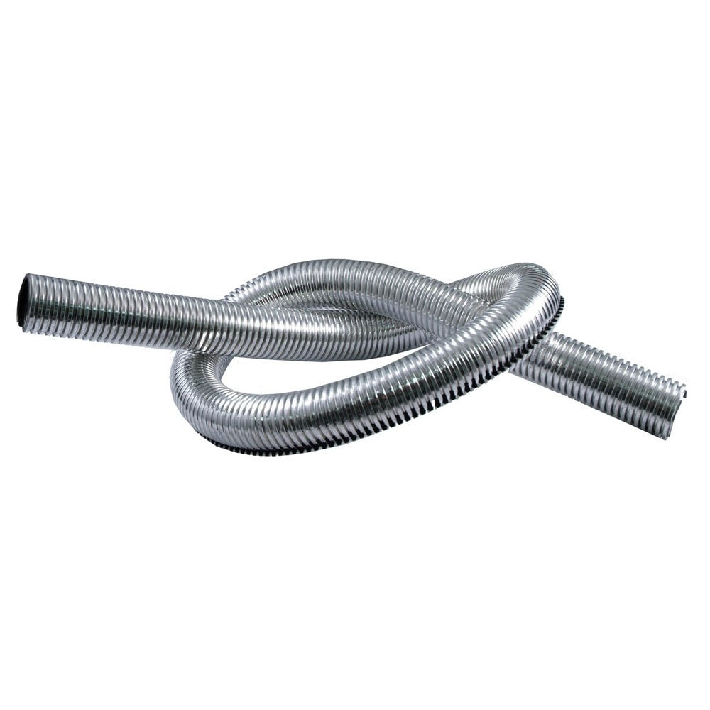 Spectre Wire Loom 1-1/4in. Diameter / 4ft. Length - Chrome 29948