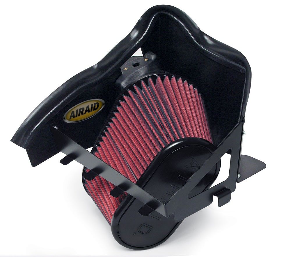 Airaid 03-04 Dodge Cummins 5.9L DSL (exc. 600 Series) CAD Intake System w/o Tube (Oiled / Red Media) 300-128