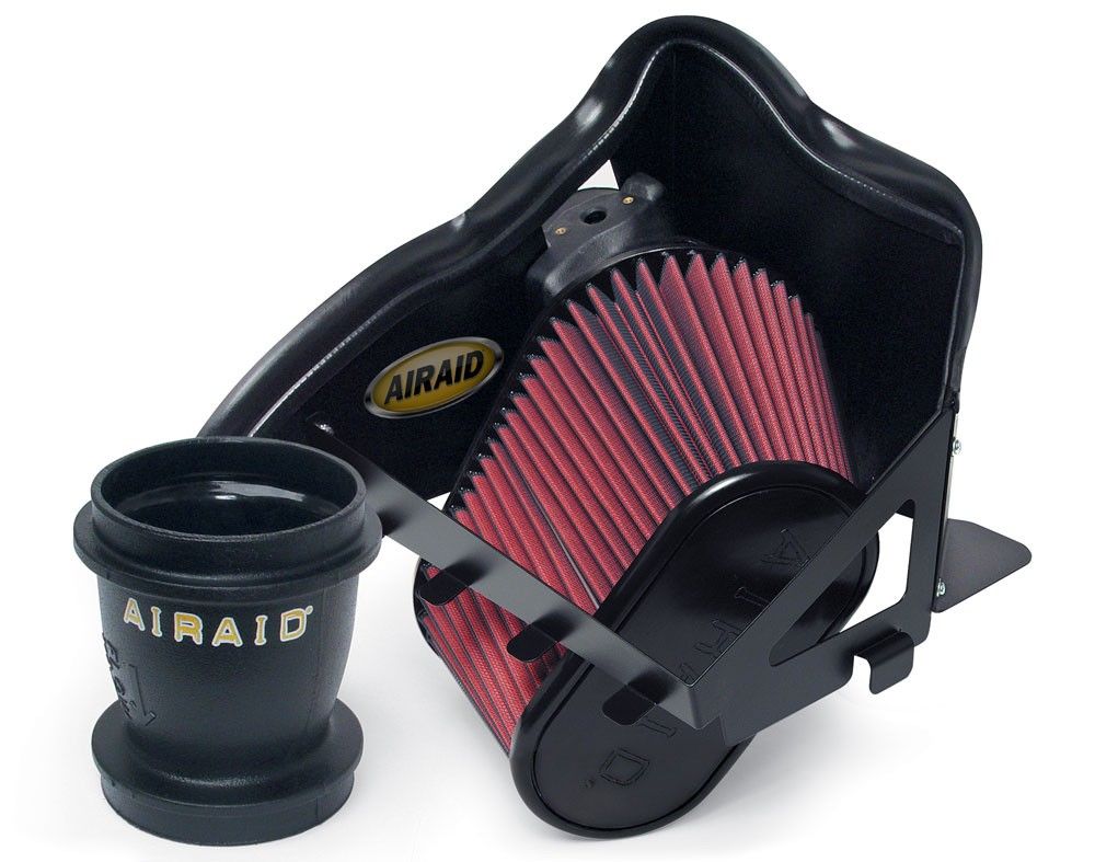 Airaid 04-07 Dodge Cummins 5.9L DSL 600 Series CAD Intake System w/ Tube (Dry / Red Media) 301-159