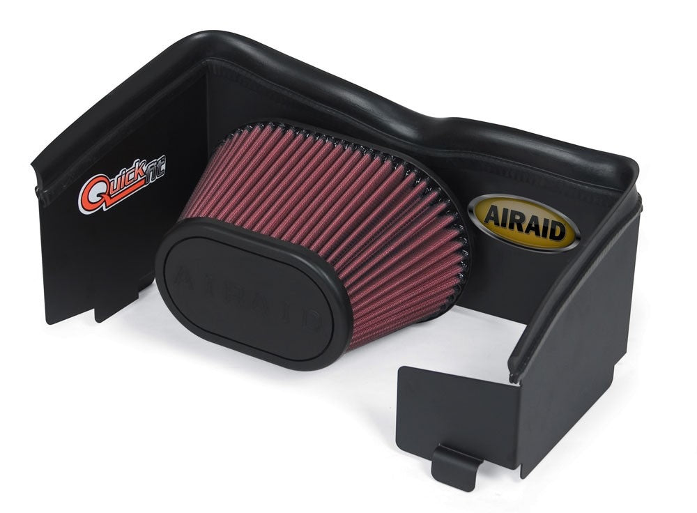 Airaid 05-11 Dodge Dakota/06-09 Mitsu Raider 3.7/4.7L CAD Intake System w/o Tube (Dry / Red Media) 301-165
