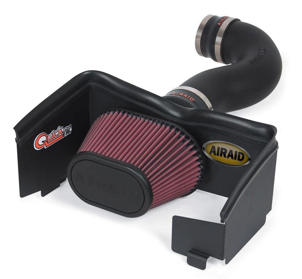 Airaid 05-06 Dodge Dakota / 06 Mitsubishi Raider 4.7L CAD Intake System w/ Tube (Dry / Red Media) 301-175