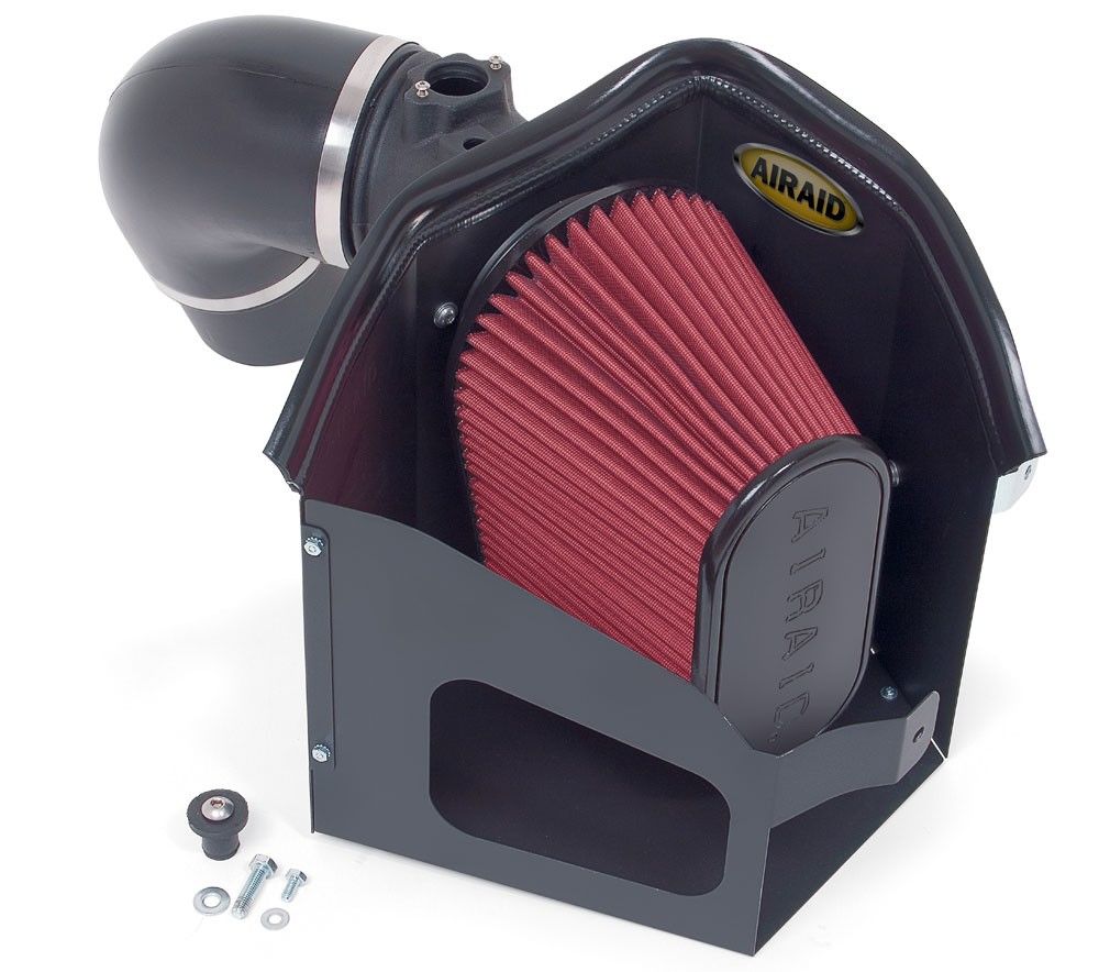Airaid 07-09 Dodge Ram Cummins DSL 6.7L CAD Intake System w/ Tube (Dry / Red Media) 301-209