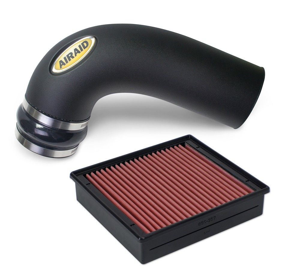 Airaid 13-15 Dodge Ram 6.7L Cummins Diesel Airaid Jr Intake Kit - Dry / Red Media 301-786