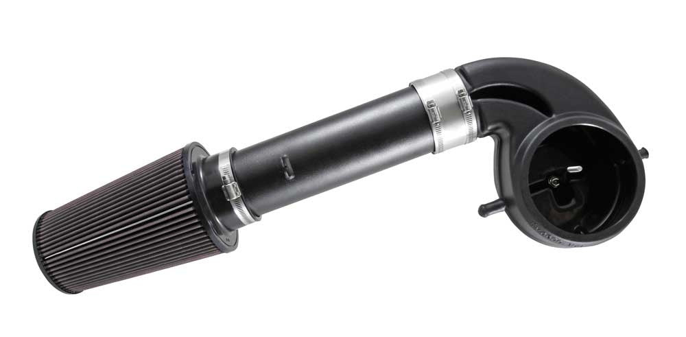 Airaid 94-01 Dodge Ram 318-360 CL Intake System w/ Tube (Dry / Black Media) 302-106
