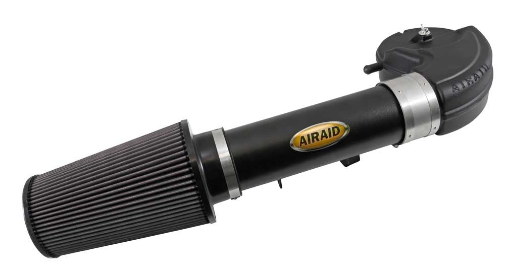 Airaid 94-01 Dodge Ram 318-360 CL Intake System w/ Tube (Dry / Black Media) 302-106