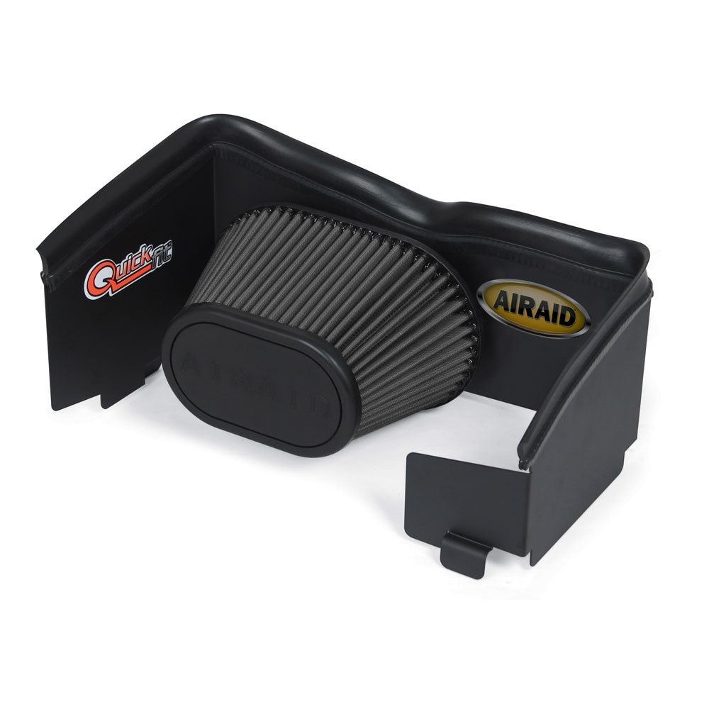 Airaid 05-11 Dodge Dakota/06-09 Mitsu Raider 3.7/4.7L CAD Intake System w/o Tube (Dry / Black Media) 302-165