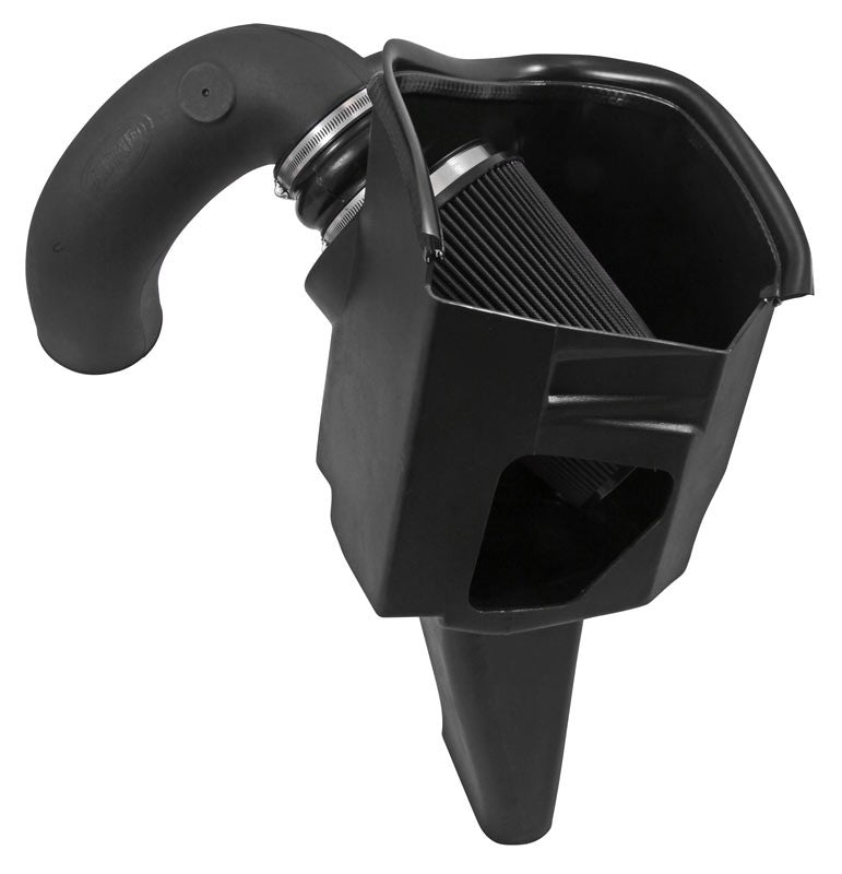Airaid 10-12 Dodge Ram 6.7L Cummins MXP Intake System w/ Tube (Dry / Black Media) 302-254