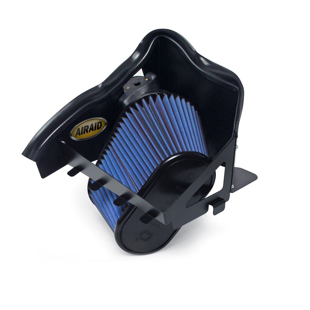 Airaid 04-07 Dodge Cummins 5.9L DSL 600 Series CAD Intake System w/o Tube (Dry / Blue Media) 303-155