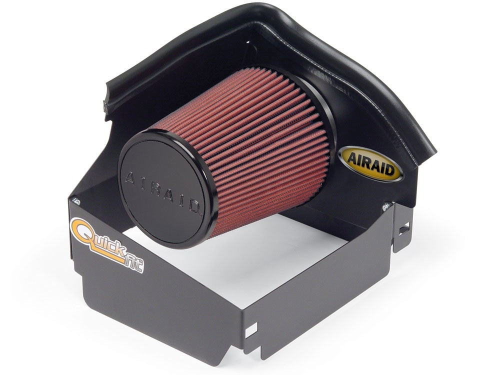Airaid 05-10 Jeep Grand Cherokee 5.7L / 06-10 SRT8 CAD Intake System w/o Tube (Dry / Red Media) 311-170