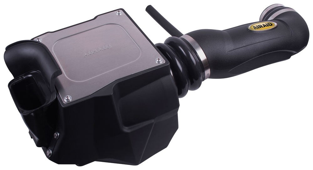 Airaid 12-14 Jeep Wrangler JK 3.6L Pentastar MXP Intake System w/ Tube (Dry / Black Media) 312-132