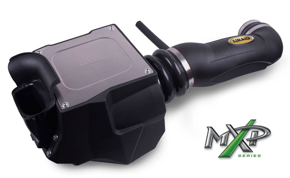 Airaid 12-14 Jeep Wrangler JK 3.6L Pentastar MXP Intake System w/ Tube (Dry / Blue Media) 313-132