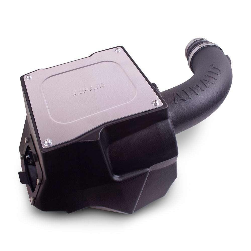 Airaid 07-11 Jeep Wrangler JK 3.8L MXP Intake System w/ Tube (Dry / Blue Media) 313-276