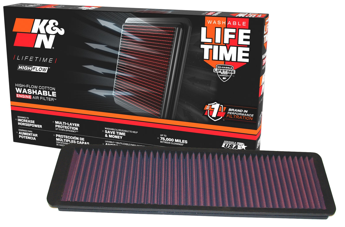 K&N Engineering K&N Replacement Air Filter JAGUAR XJS,XKE 1971-80 33-2011