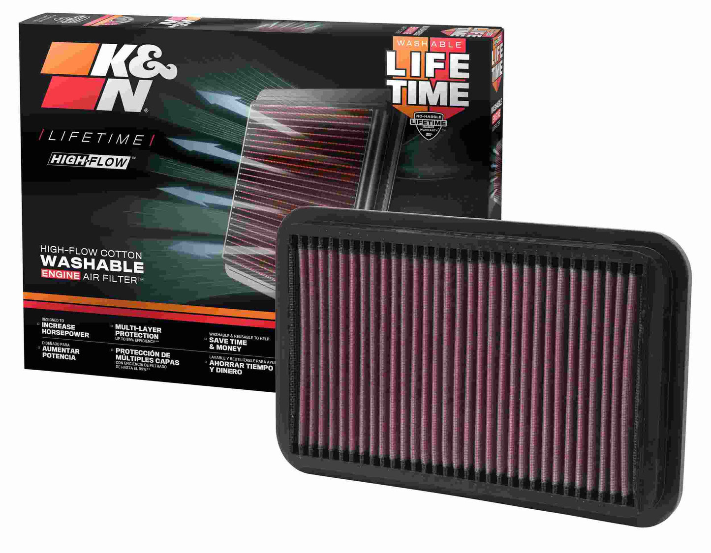 K&N Engineering K&N 00-05 Celica GT & GT-S Drop In Air Filter 33-2041-1
