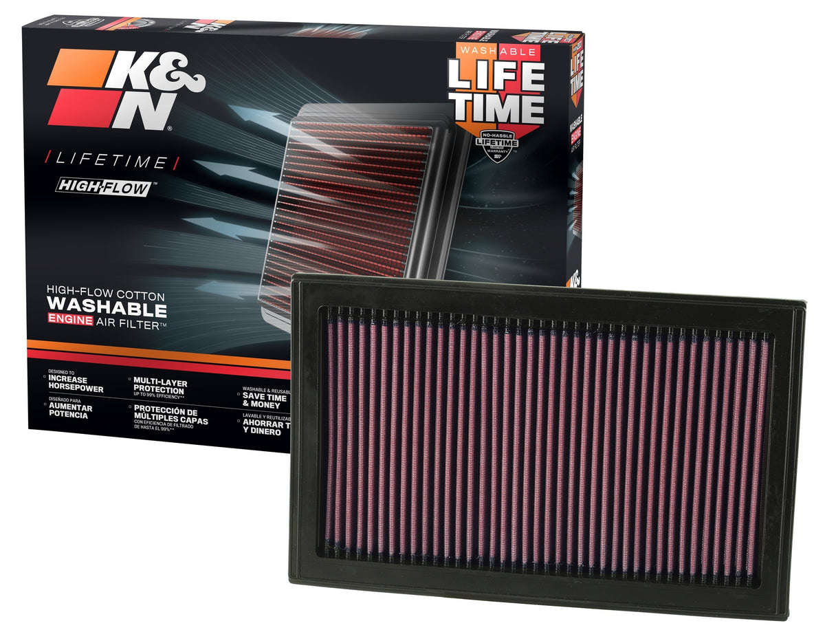 K&N Engineering Air Filter 02- Mountaineer 4.0/4.6L KNE33-2207
