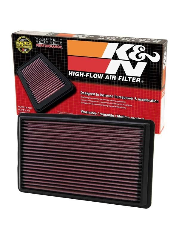 K&N Engineering K&N 02-07 WRX/STi Drop In Air Filter 11in O/S Length / 6.563in O/S Width / 1.063in Height 33-2232
