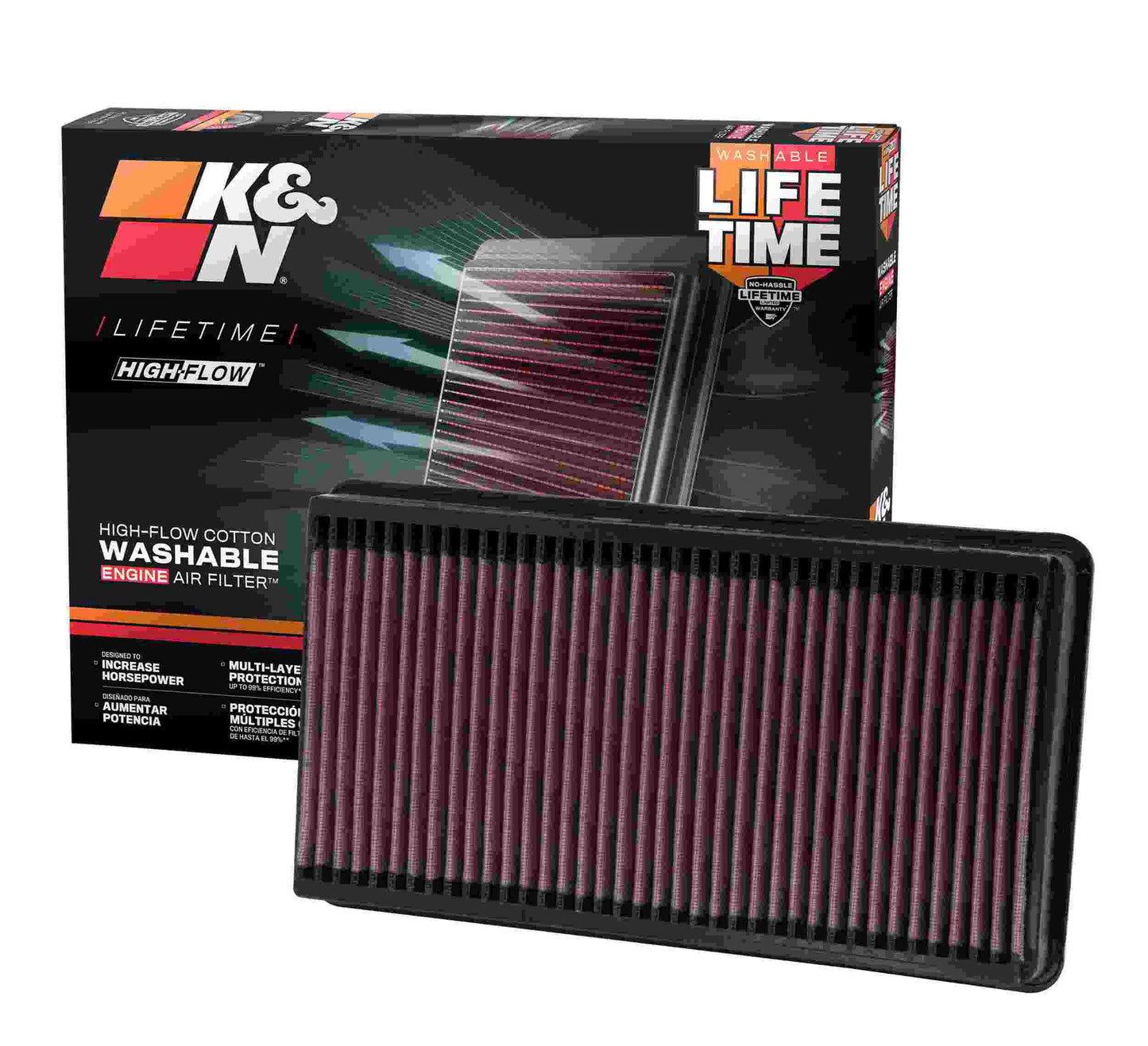 K&N Engineering 99-  Ford P/U 7.3L DSL Air Filter KNE33-2248